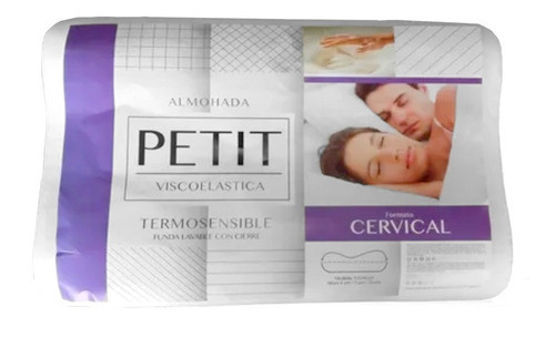 Almohada Fiberball Sensitive Petit Cervical Viscoelastica 1