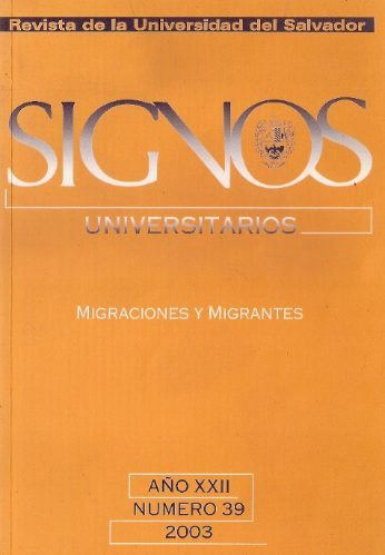 Signos Universitarios - Revista De La Univ Del Salvador 0