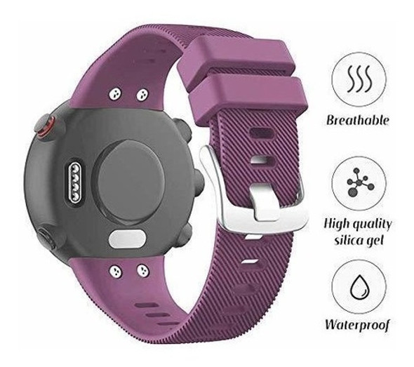 Malla Para Garmin Forerunner 45s - Purple 1 Malla Para Garmin Forerunner 45s - Purple 1