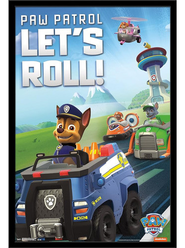 Trends International Nickelodeon Paw Patrol - Let's Roll Wal 0
