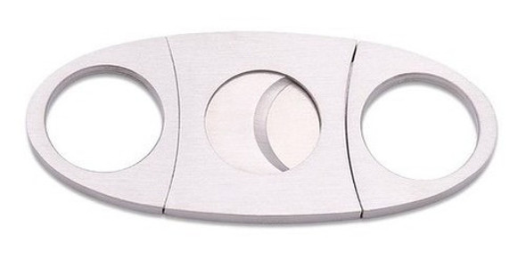 Cortador De Charutos Tipo Guilhotina Aço Inox Duas Lâminas 1