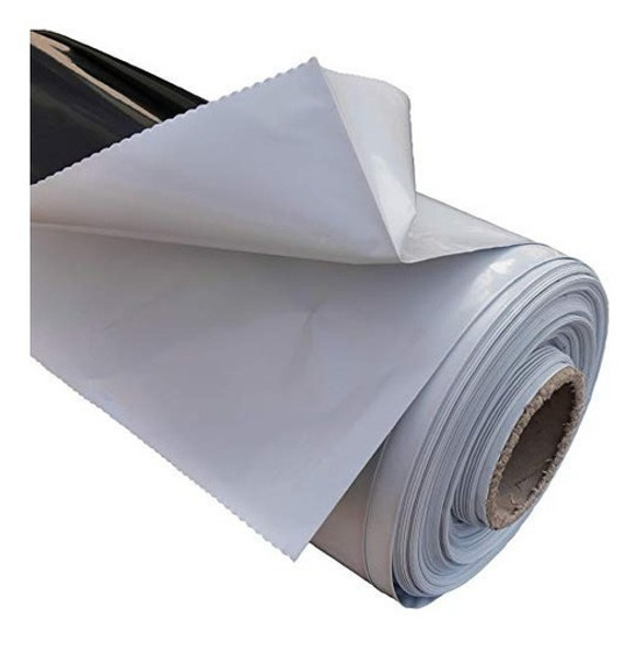 Rollo Nylon Silos Blanco Y Negro 50m Largo X 4m Ancho 0