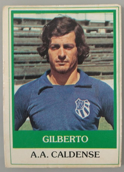 Gilberto - Caldense - Ping Pong Futebol Cards Nº 493 0
