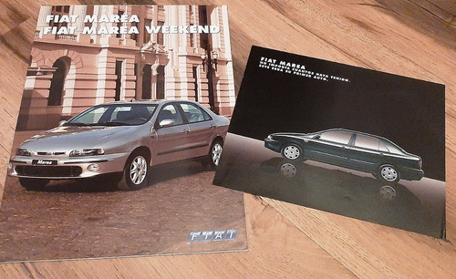 Folleto Fiat Marea - Fiat Marea Weekend (lote De 2 Folletos) 0