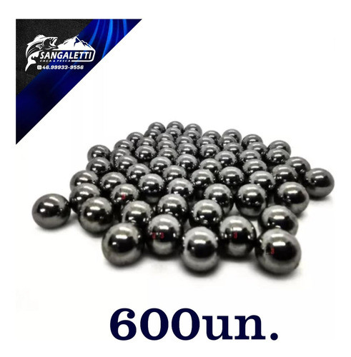 Esfera Aço Pistola Municao 4,5mm Polida P/ Pistola Airgun 1