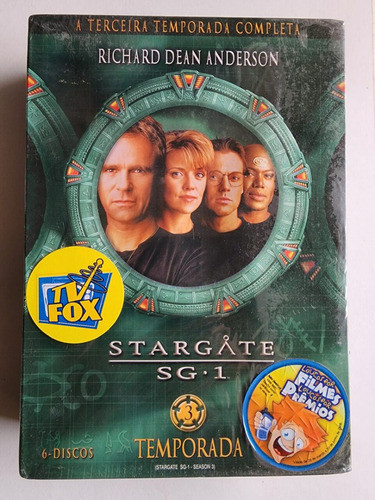 Dvd Serie Stargate Sg.1 3 Temporada Original Lacrado 0