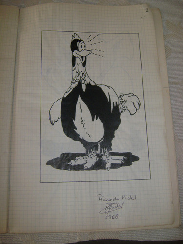 Antigua Carpeta Con 6 Grabados Firmada  Autor Ricardo Vidal 1