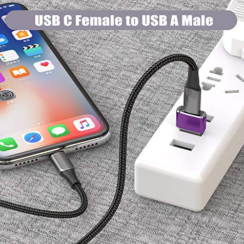 Adaptador De Cable Cargador Usb-c Hembra A Usb-a Macho - 04 1
