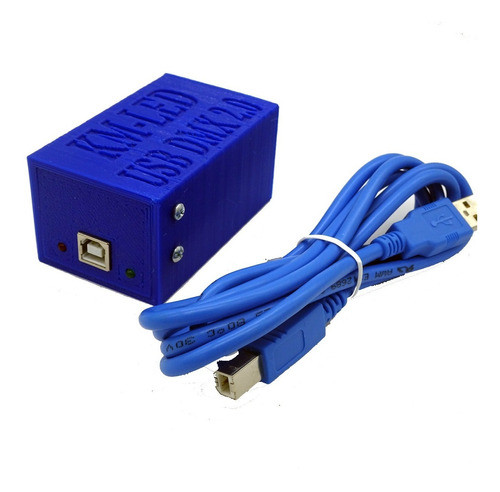 Interface Usb Dmx 512 Ch  Km-led Versión 2019 0