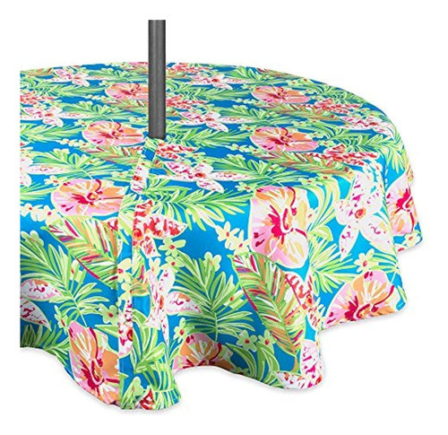 Colección Dii Summer Floral Outdoor Tabletop, Resistente A L 0