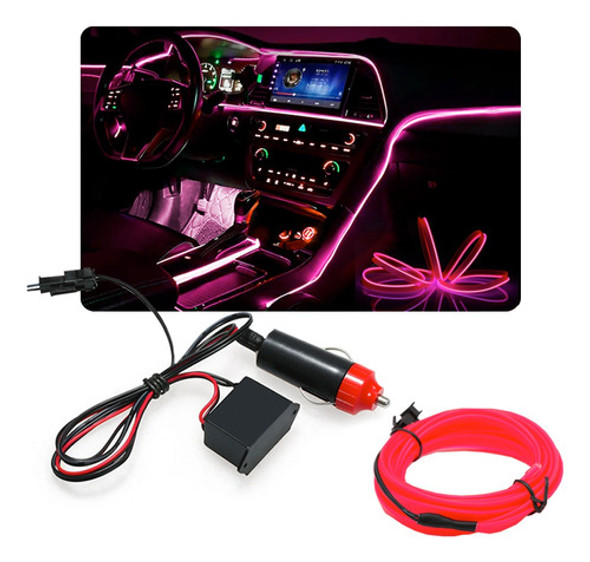 Fita Led Painel Azera 2012 Luz Interna 5m Rosa Pink 0