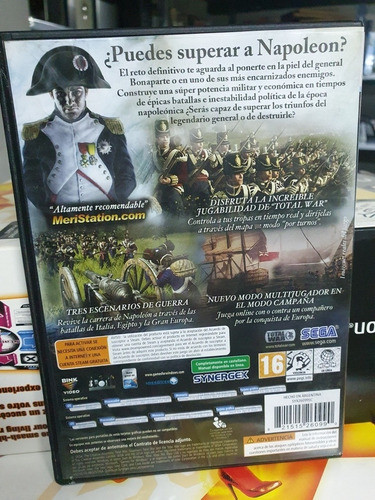 Napoleon Total War Gold Edition Pc Fisico Nuevo Abasto 1