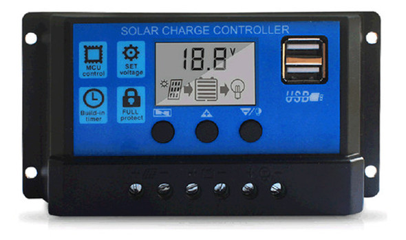 Controlador De Carga Solar 60a, Controlador De Bateria Intel 0