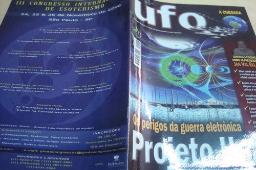 Revista Ufo 128 / Projeto Haarp Perigos Da Guerra Eletonica 1
