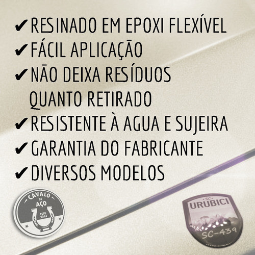 Adesivo Resinado Serras Rotas Brasil Argent Chile Kit 4 Un. 1