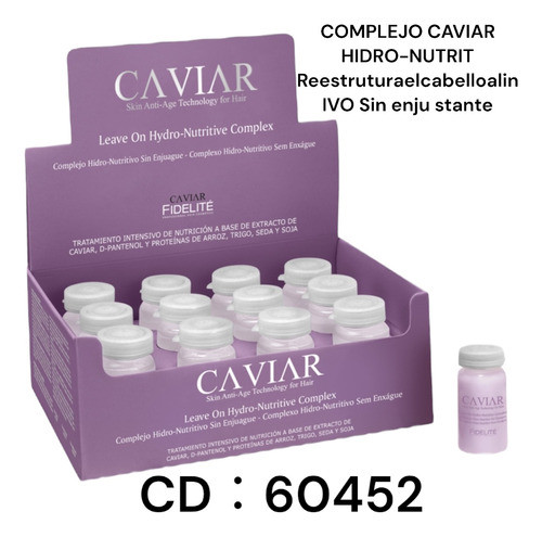 Complejo Caviar Hidro-neutrit Fidelite 60452 (mc10) 0