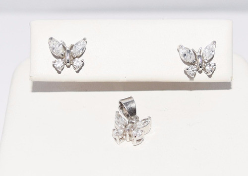 Set Caravanas Y Dije De Plata Guilad Ml113 1