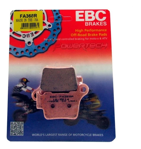 Pastilla Freno Ebc Fa368r Ktm Todas - Trasero 0