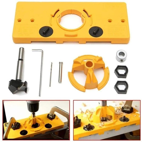 Adaptador Plantilla De Bisagras Forstner 35mm Ruhlmann 1