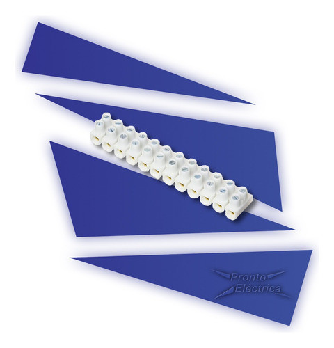 Bornera Electrica 12 Polos 2,5mm2 3a 0