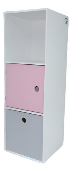 Mueble Organizador Infantil Con 1 Puerta Y 1 Cajón De Apoyo 0