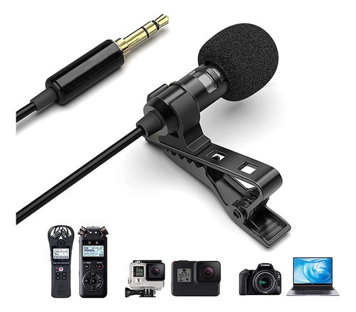 Agd Professional External Trs 3.5 Lavalier Lapel Microphone 1