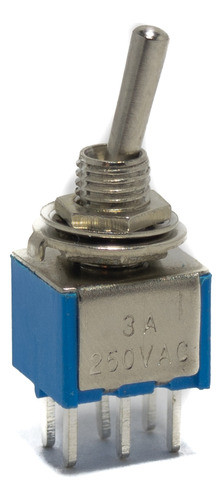 Stm202-ci Llave Palanca Doble On-on Pcb 3a 250v 1