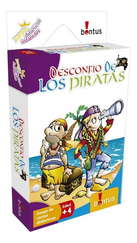 Juego De Cartas Desconfío De Los Piratas Bontus 0