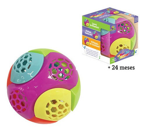Bola Maluquinha Monta E Desmonta Som E Luzes Legal Divertido 0