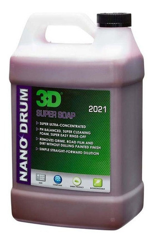 Shampoo Para Auto Super Concentrado - Made In Eeuu 0