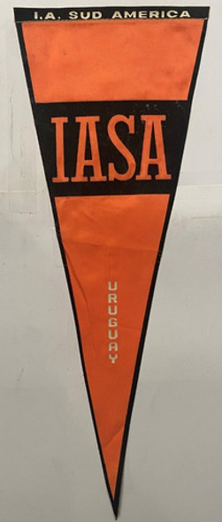 Banderín I A Sud América Fútbol Uruguay, Tela, Charrúa, Bu 0