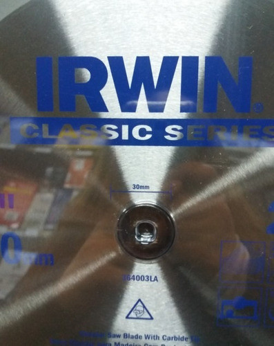 Disco Irwin 300mm 24 Dientes P/madera - Herracor 1