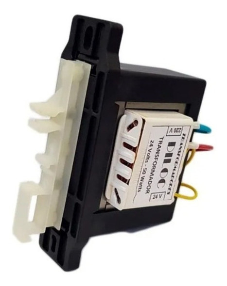 Transformador Trafo 220 24v 50w Riel Din C/ Bornera Mecanico 0