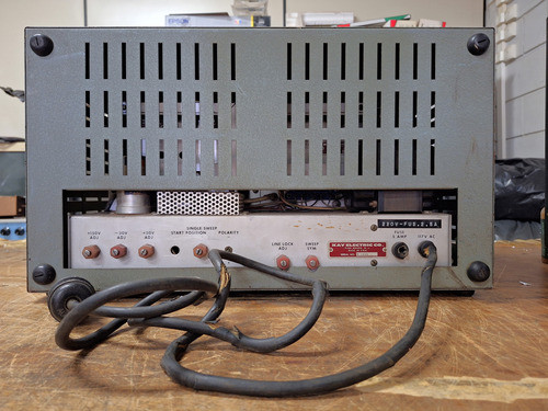 Sweep And Marker Generator Kay Electric 1500c Pc-861a/867a 1
