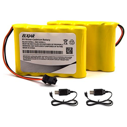 Bateria Ni-cd Aa700mah 6v Sm-2p Plug + Cable Carga Usb X2 0