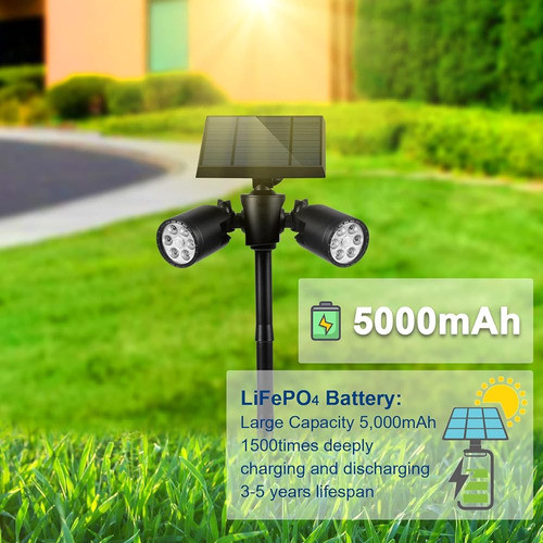 Luz Del Sensor De Movimiento Solar Emaner Al Aire Libre, Det 1