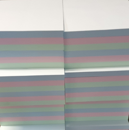 Pack De 500 Hojas A5 Texturadas De Colores 1