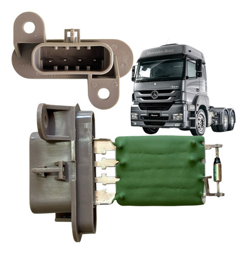 Resistência Ar Condicionado Caminhão Mercedes Axor Atego 24v 0
