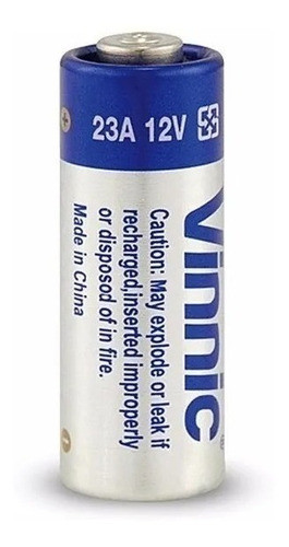 5 Pilas Batería A23 Vinnic 12v Alcalina P/alarma Timb. Luces 0