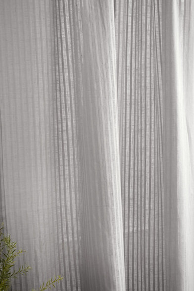 Solino Home Cortina Transparente De Lino  52 X 108 Pulgadas 1