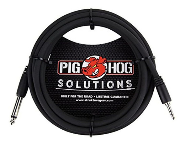 Pig Hog Px-35t4m Cable De Instrumento Mono Trs De 3,5 Mm A 1 0