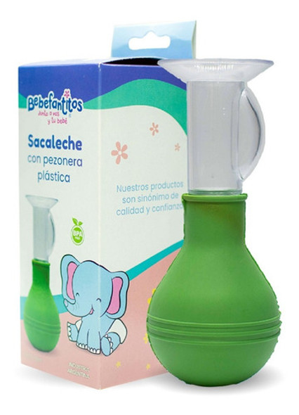 Sacaleche Con Pezonera De Plástico Bebefantitos 0