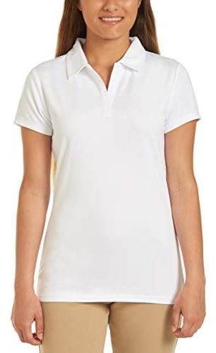 Nautica Juniors Uniforme Polo De Rendimiento De Manga Corta, 0