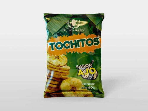 Tochitos Chifles Platanitos X 60gr Ajo 0