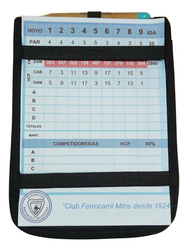 Porta Tarjeta De Golf Personalizada, Club, Empresa... 1