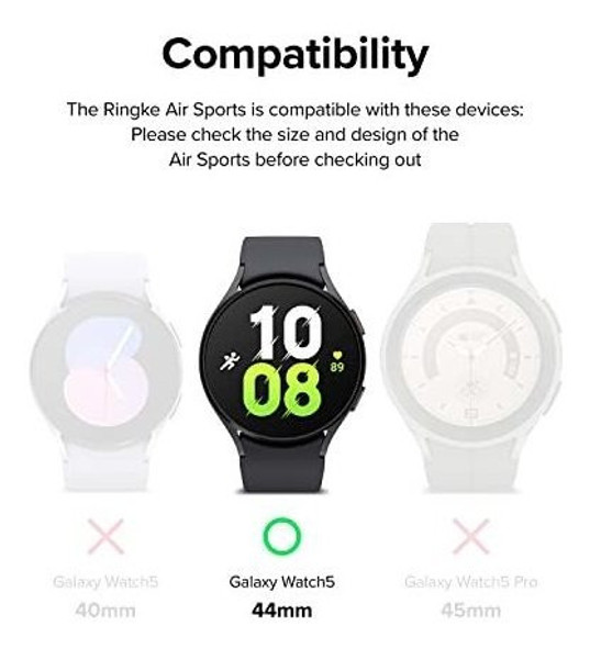 Funda Para Samsung Galaxy Watch 5 44mm Ringke Air Sport 1 Funda Para Samsung Galaxy Watch 5 44mm Ringke Air Sport 1