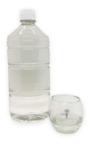 Parafina Liquida Kit Centro Mesa Recipiente Mecheros X20 0