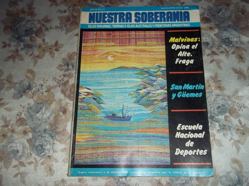 Nuestra Soberania - Año 3 - Nro. 13 - Mayo Junio Julio 1981 0