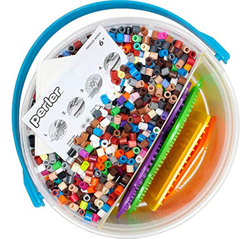 Perler Woodland Creatures Fuse Bead Bucket Craft Activity Ki 1