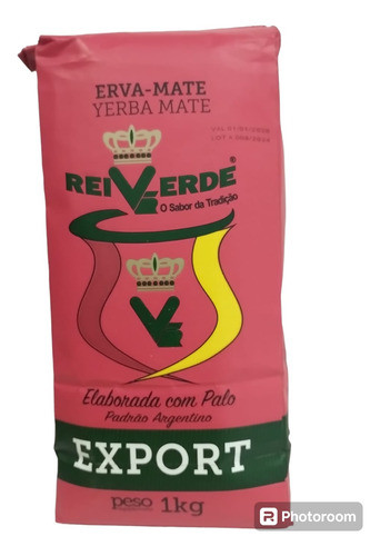 Yerba Mate Rei Verde Roja 1k Simil Canarias Padron Argentino 0